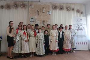 A nagybégányi néptánccsoport zárókoncertje