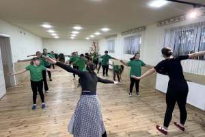 Kárpátaljai Néptáncpedagógus módszertani képzés - gyakorlati foglalkozás